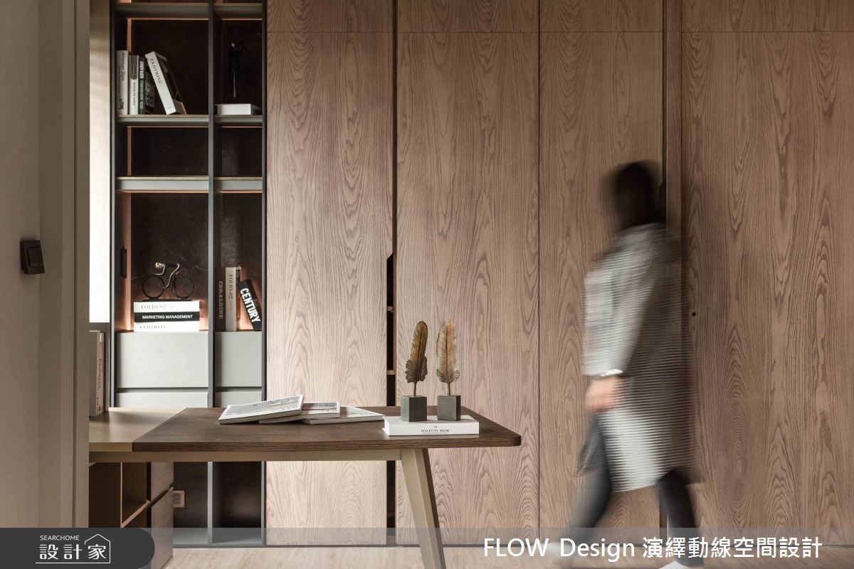 老屋(16~30年)＿現代風書房工作區案例圖片＿演繹動線設計公司＿演繹動線_23之8