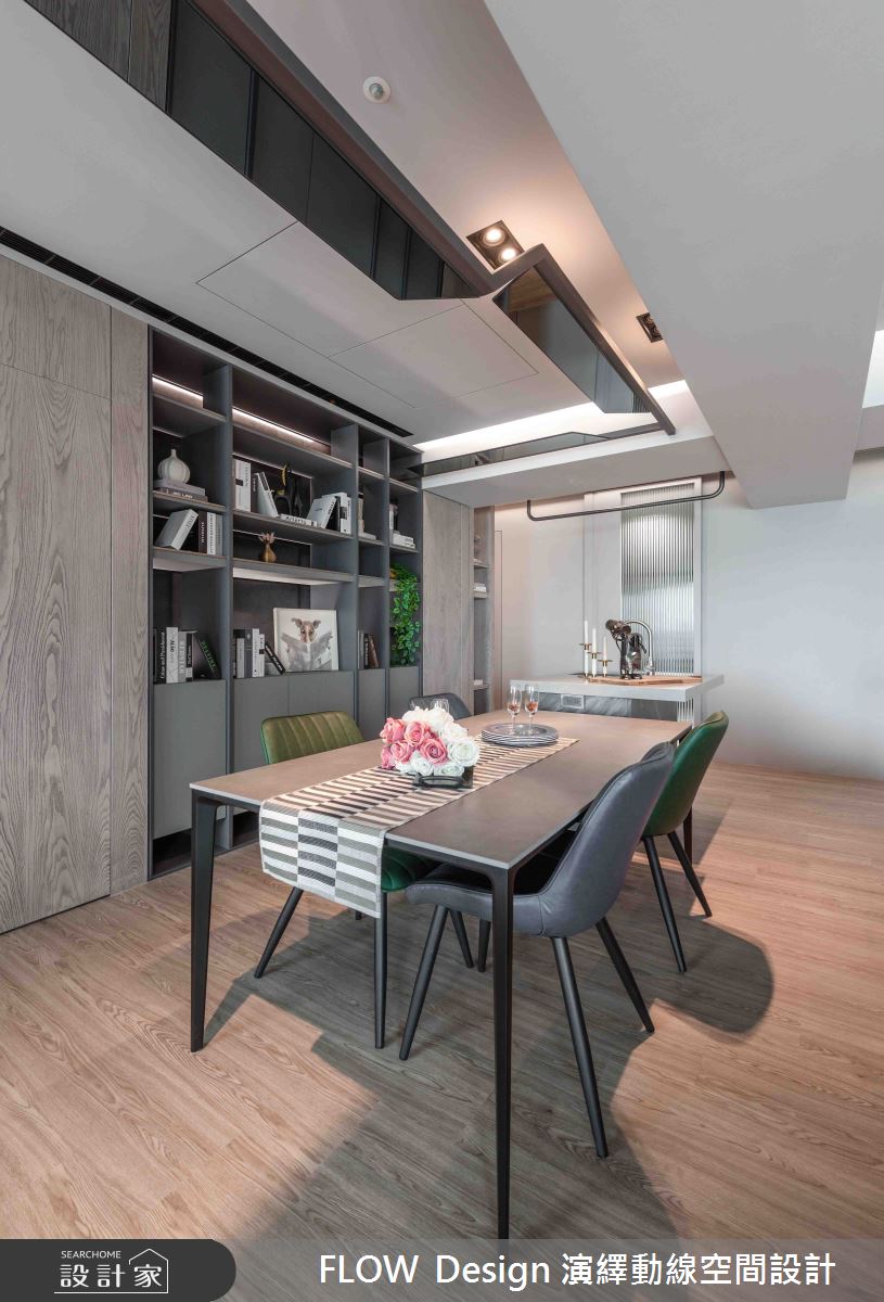 老屋(16~30年)＿現代風餐廳中島案例圖片＿演繹動線設計公司＿演繹動線_23之10