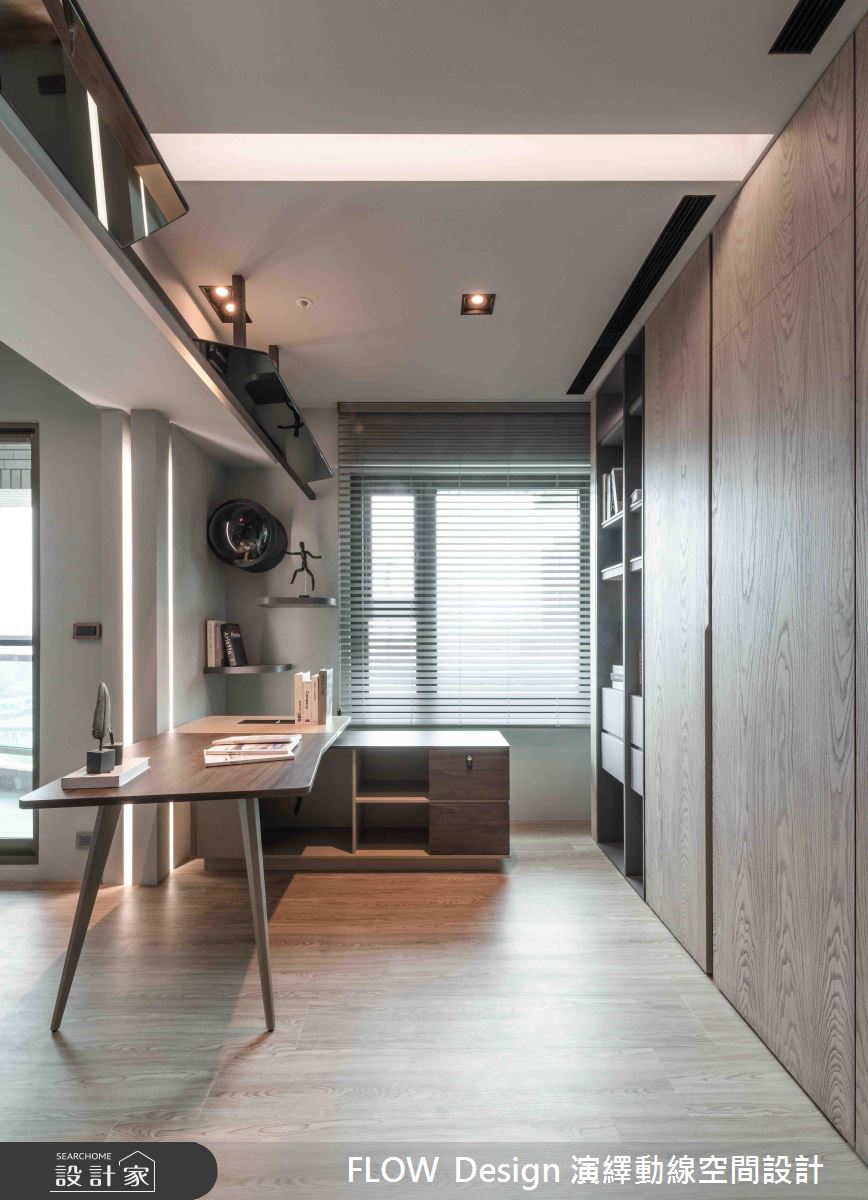 老屋(16~30年)＿現代風書房工作區案例圖片＿演繹動線設計公司＿演繹動線_23之11