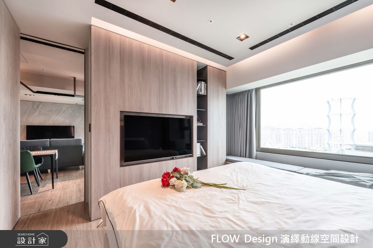 老屋(16~30年)＿現代風客廳臥室案例圖片＿演繹動線設計公司＿演繹動線_23之21
