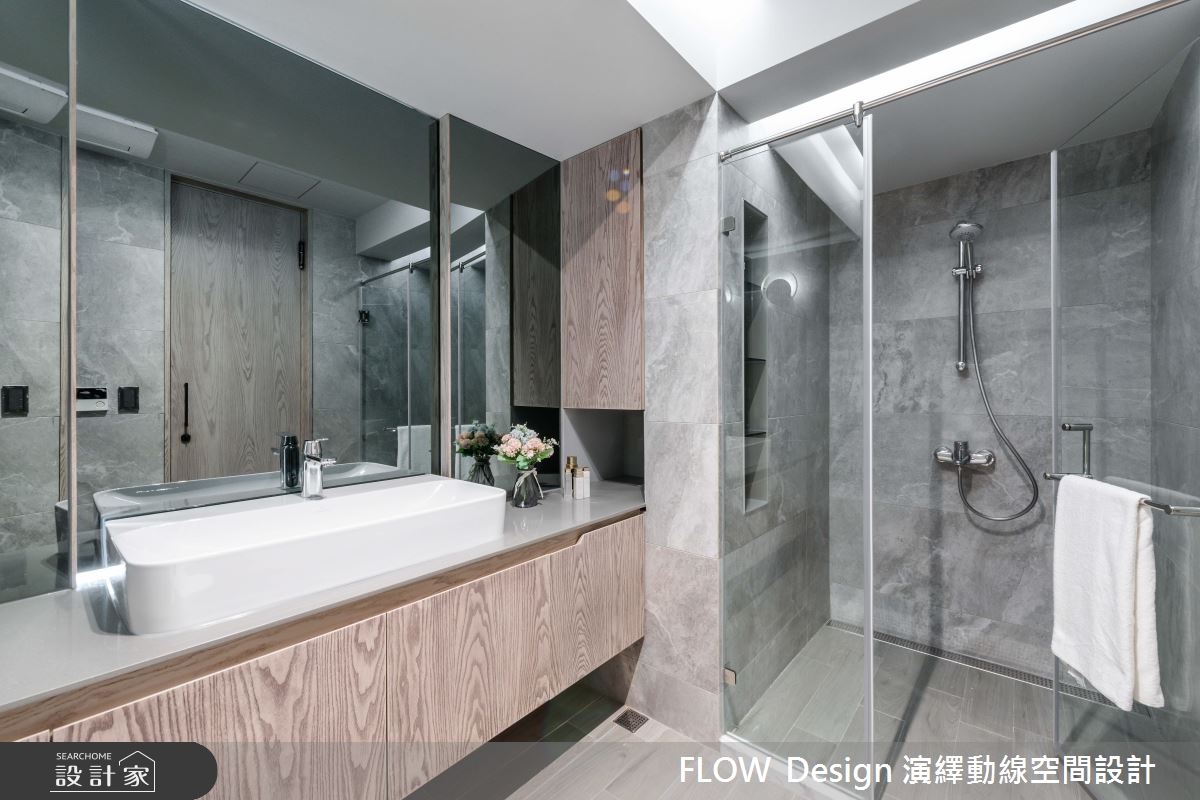 老屋(16~30年)＿現代風浴室案例圖片＿演繹動線設計公司＿演繹動線_23之24