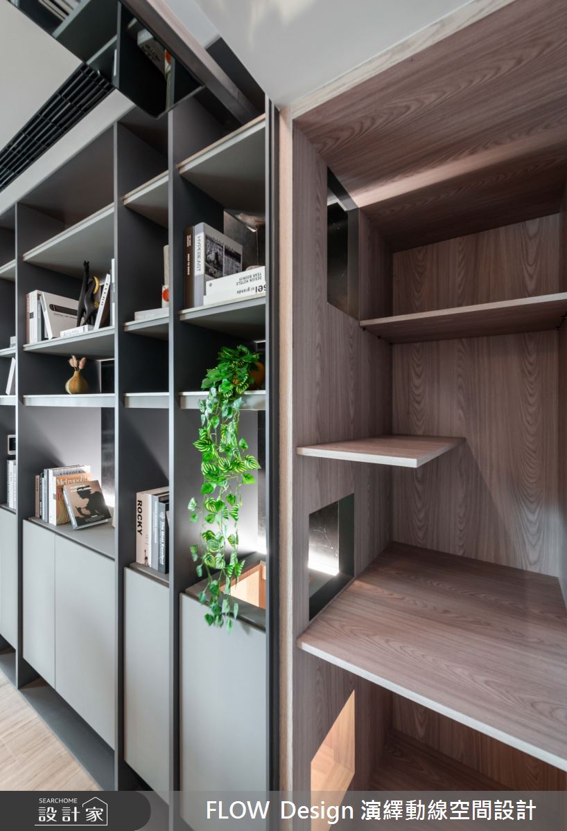老屋(16~30年)＿現代風書房工作區案例圖片＿演繹動線設計公司＿演繹動線_23之14