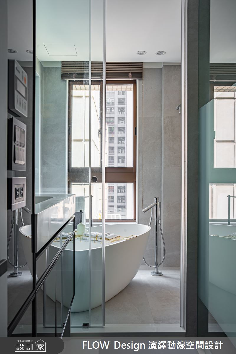 39坪中古屋(5~15年)＿現代風浴室案例圖片＿演繹動線設計公司＿演繹動線_24之12