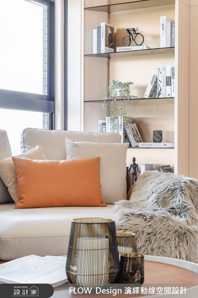 39坪中古屋(5~15年)＿現代風客廳案例圖片＿演繹動線設計公司＿演繹動線_25之7