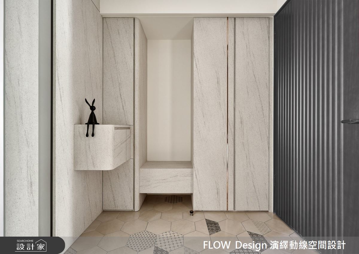 32坪中古屋(5~15年)＿現代風玄關案例圖片＿演繹動線設計公司＿演繹動線_27之1