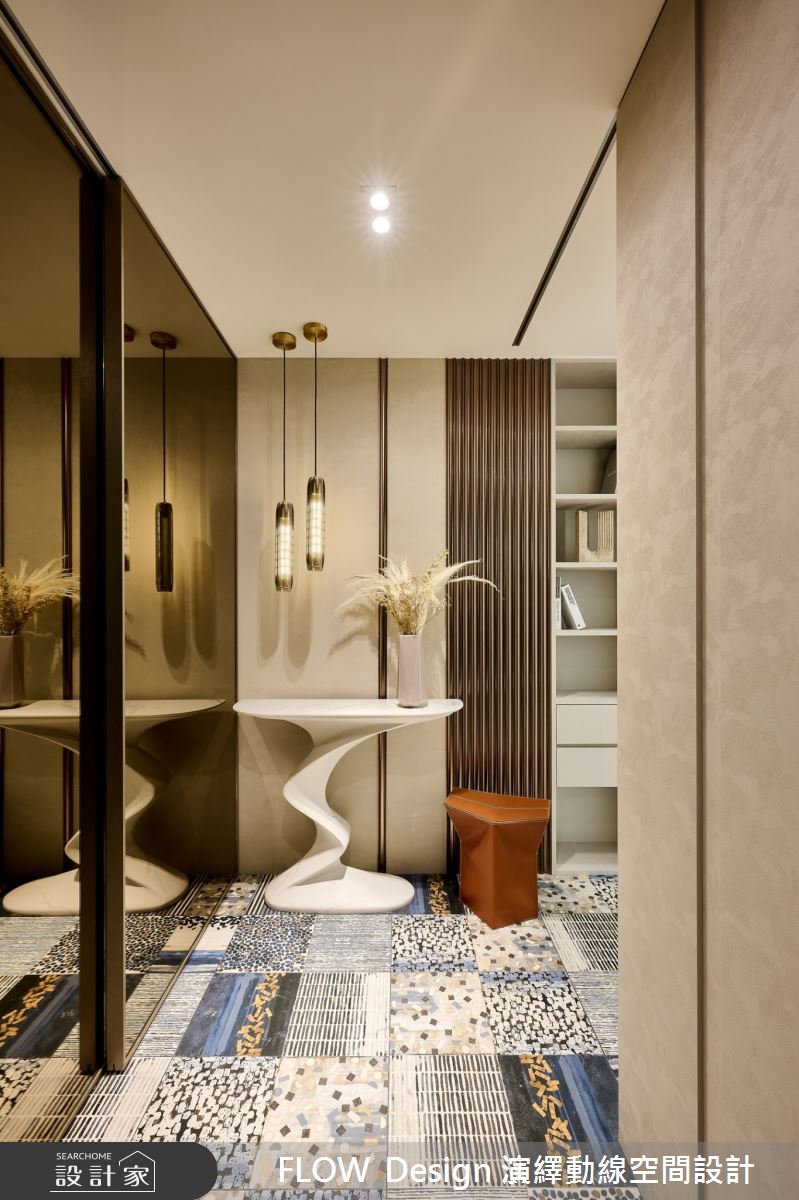 37坪老屋(50年以上)＿現代風玄關案例圖片＿演繹動線設計公司＿演繹動線_28之2