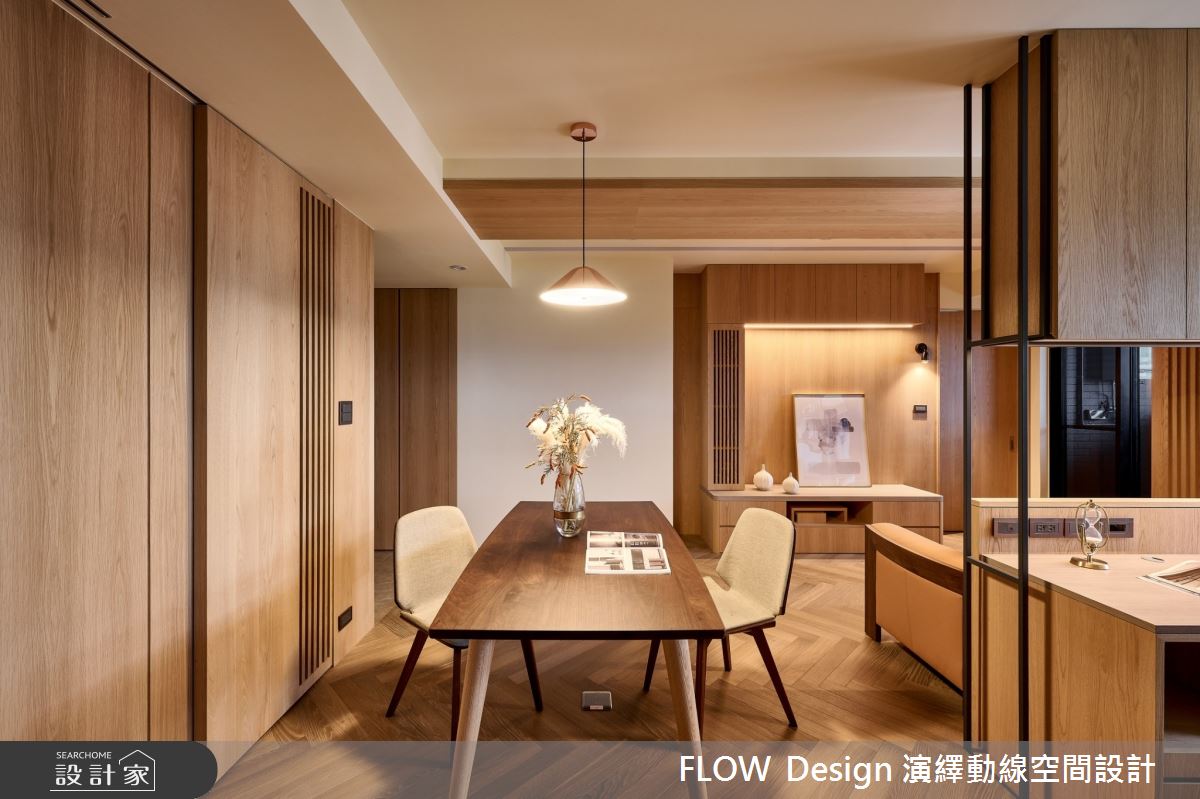 26坪新成屋(5年以下)＿人文禪風客廳餐廳案例圖片＿演繹動線設計公司＿演繹動線_29之20