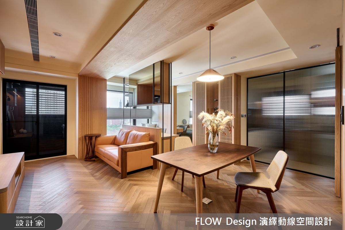 26坪新成屋(5年以下)＿人文禪風客廳餐廳案例圖片＿演繹動線設計公司＿演繹動線_29之2