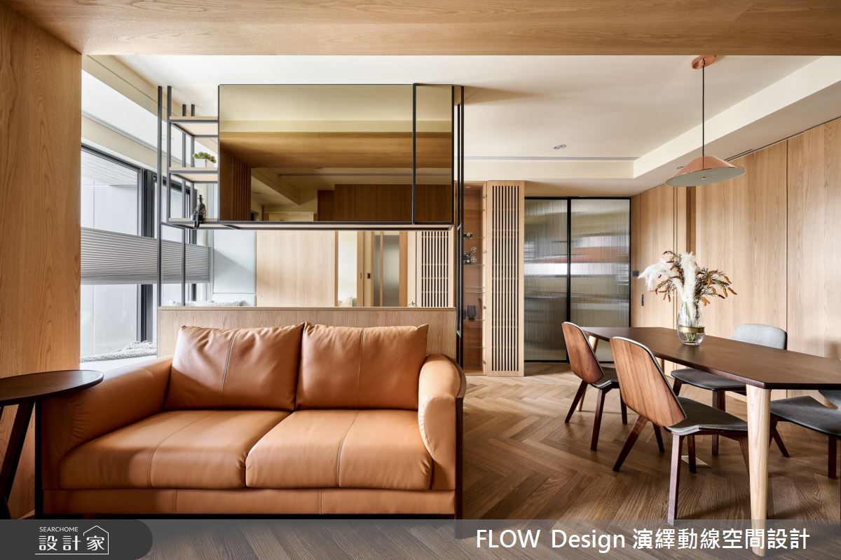 26坪新成屋(5年以下)＿人文禪風客廳餐廳案例圖片＿演繹動線設計公司＿演繹動線_29之5