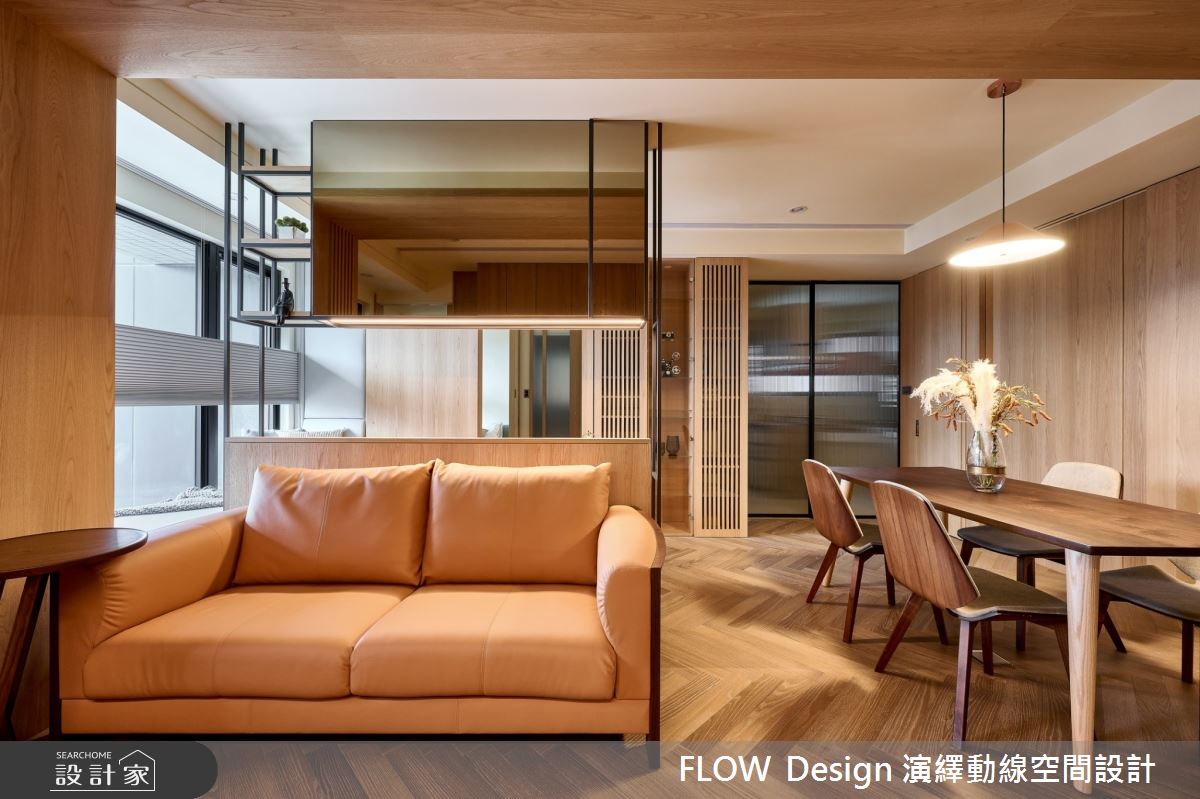26坪新成屋(5年以下)＿人文禪風客廳餐廳案例圖片＿演繹動線設計公司＿演繹動線_29之6