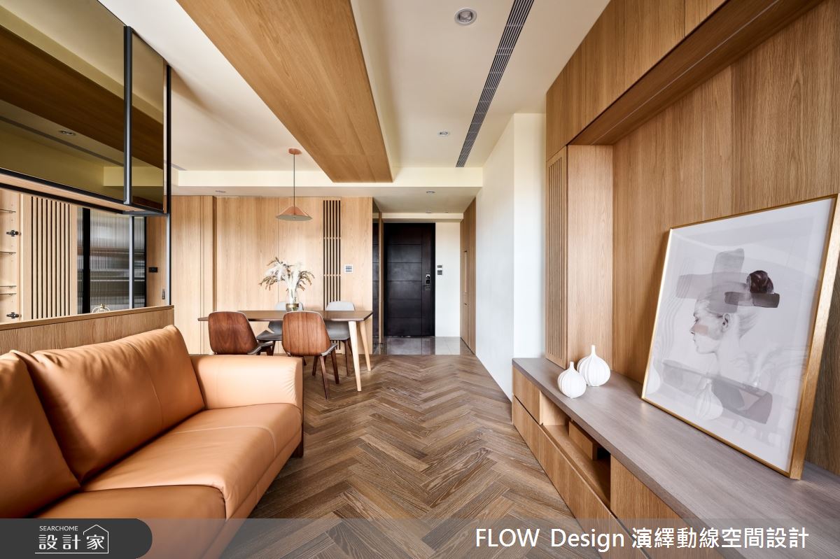26坪新成屋(5年以下)＿人文禪風玄關客廳餐廳案例圖片＿演繹動線設計公司＿演繹動線_29之8