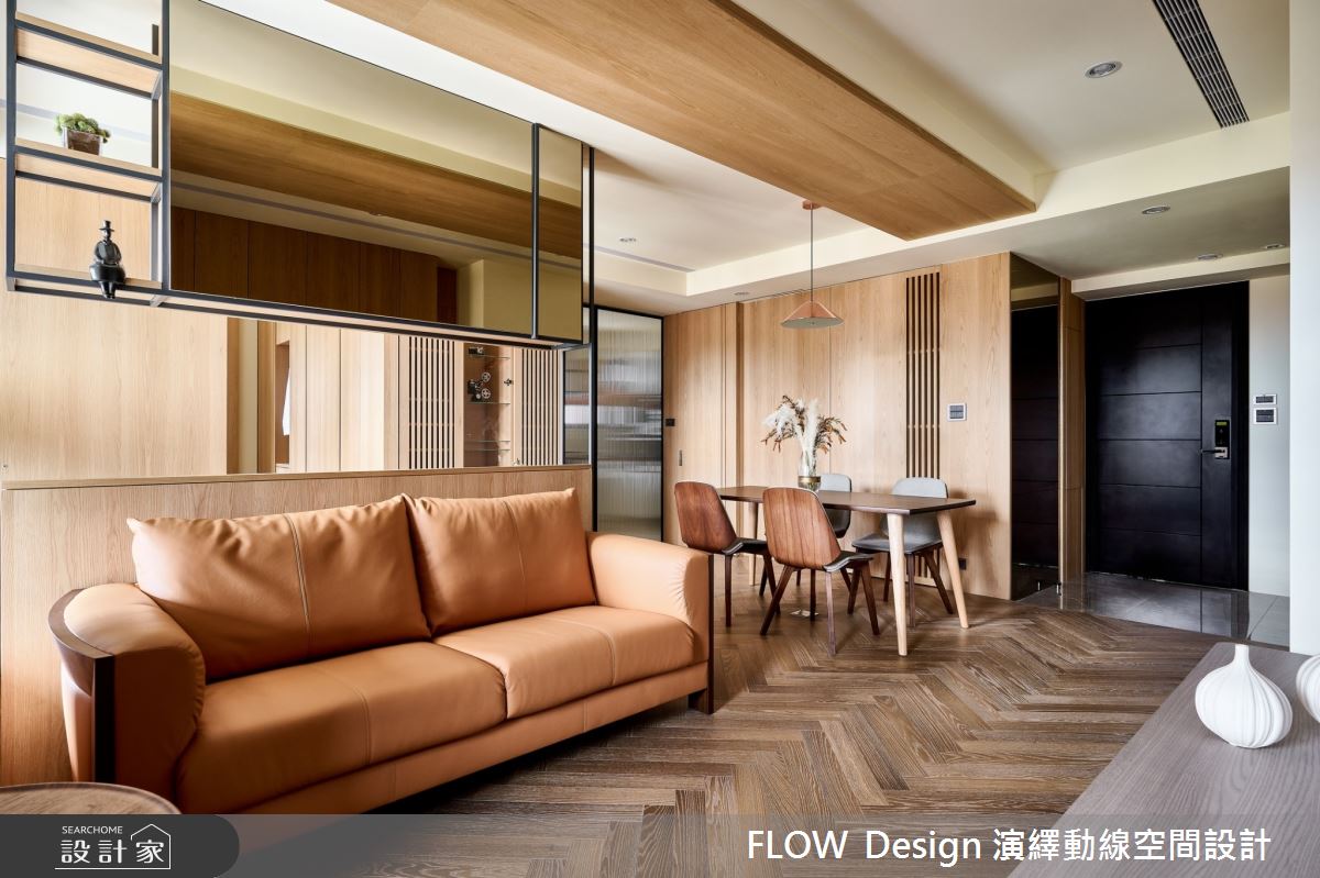 26坪新成屋(5年以下)＿人文禪風玄關客廳餐廳案例圖片＿演繹動線設計公司＿演繹動線_29之13