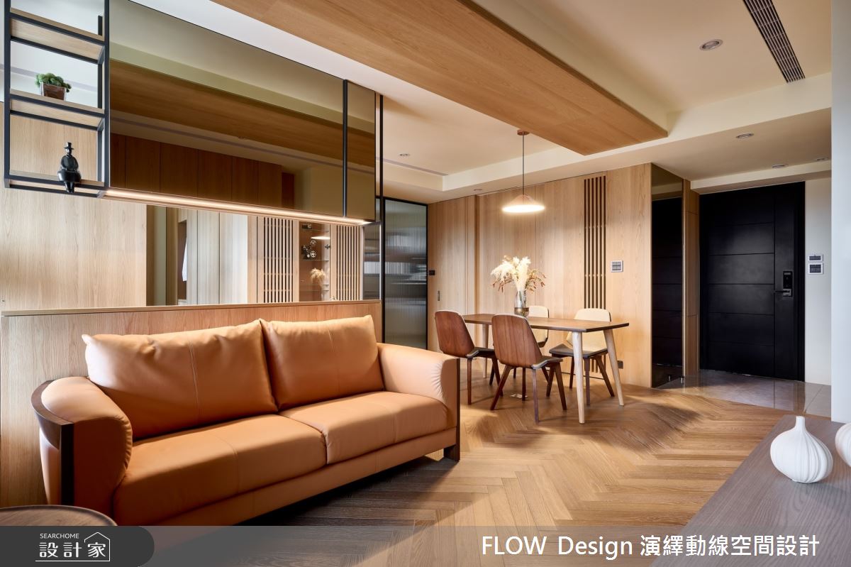26坪新成屋(5年以下)＿人文禪風玄關客廳餐廳案例圖片＿演繹動線設計公司＿演繹動線_29之14