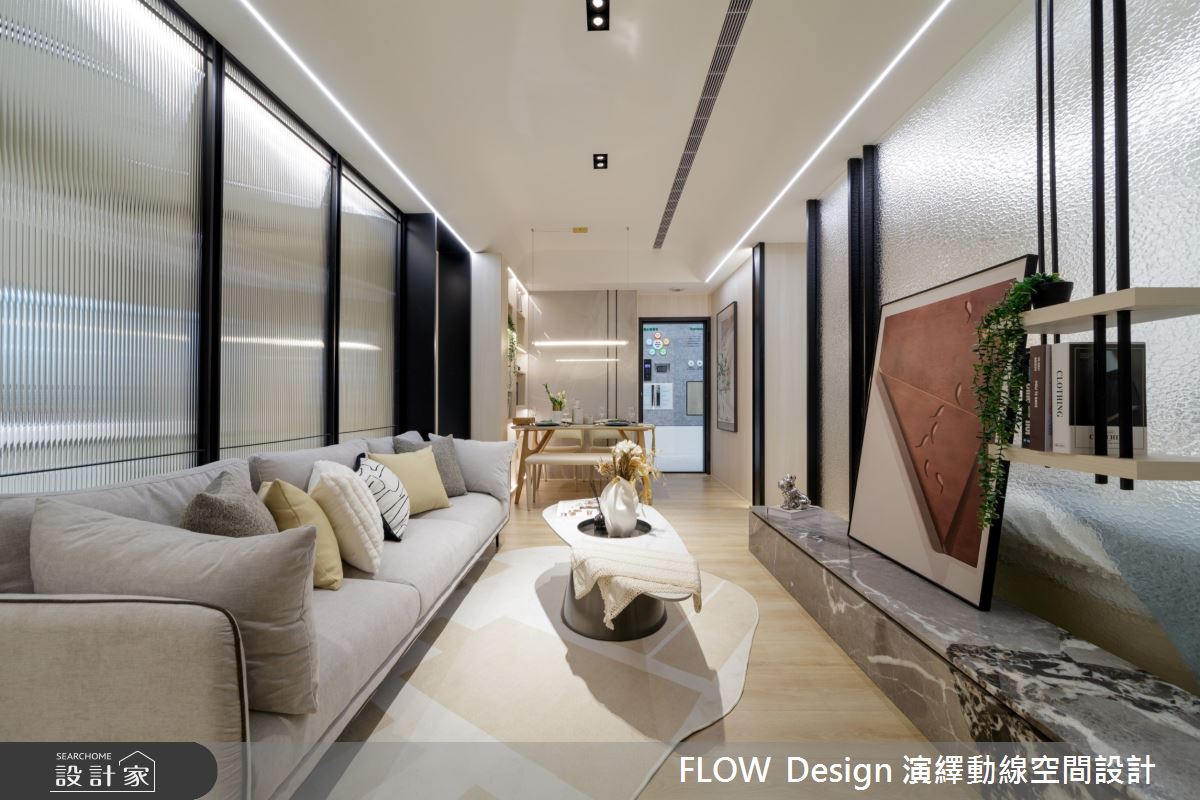 19坪預售屋＿奢華風客廳案例圖片＿演繹動線設計公司＿演繹動線_30之168