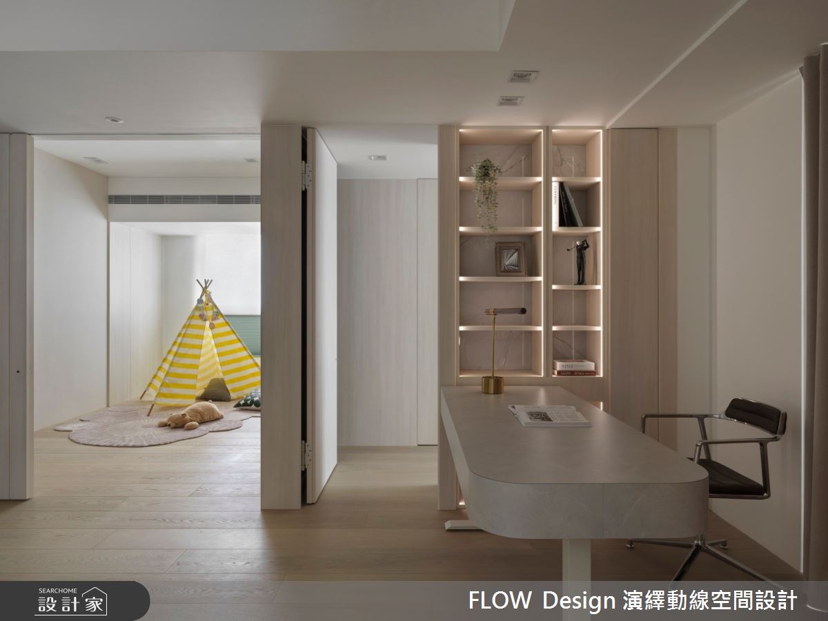 44坪老屋(16~30年)＿現代風書房工作區多功能室案例圖片＿演繹動線設計公司＿演繹動線_31之7