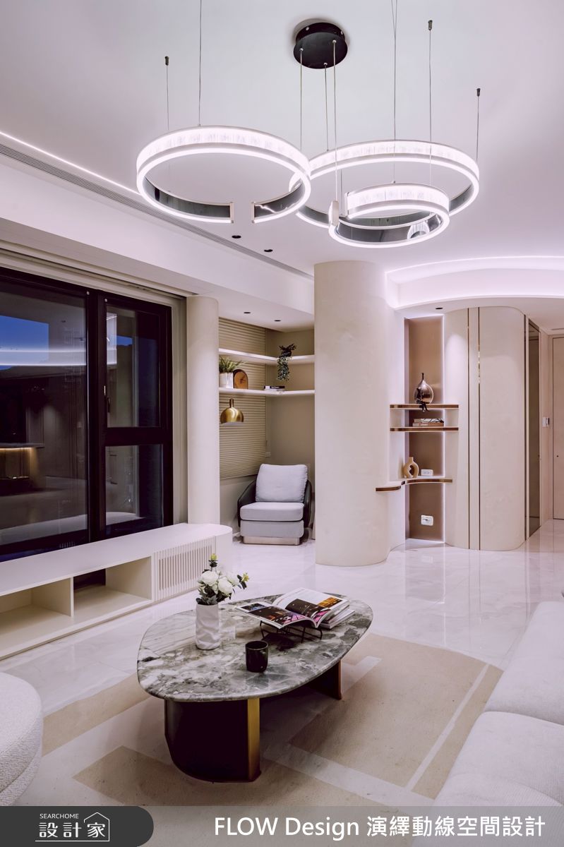 46坪新成屋(5年以下)＿現代風客廳案例圖片＿演繹動線設計公司＿演繹動線_32之8