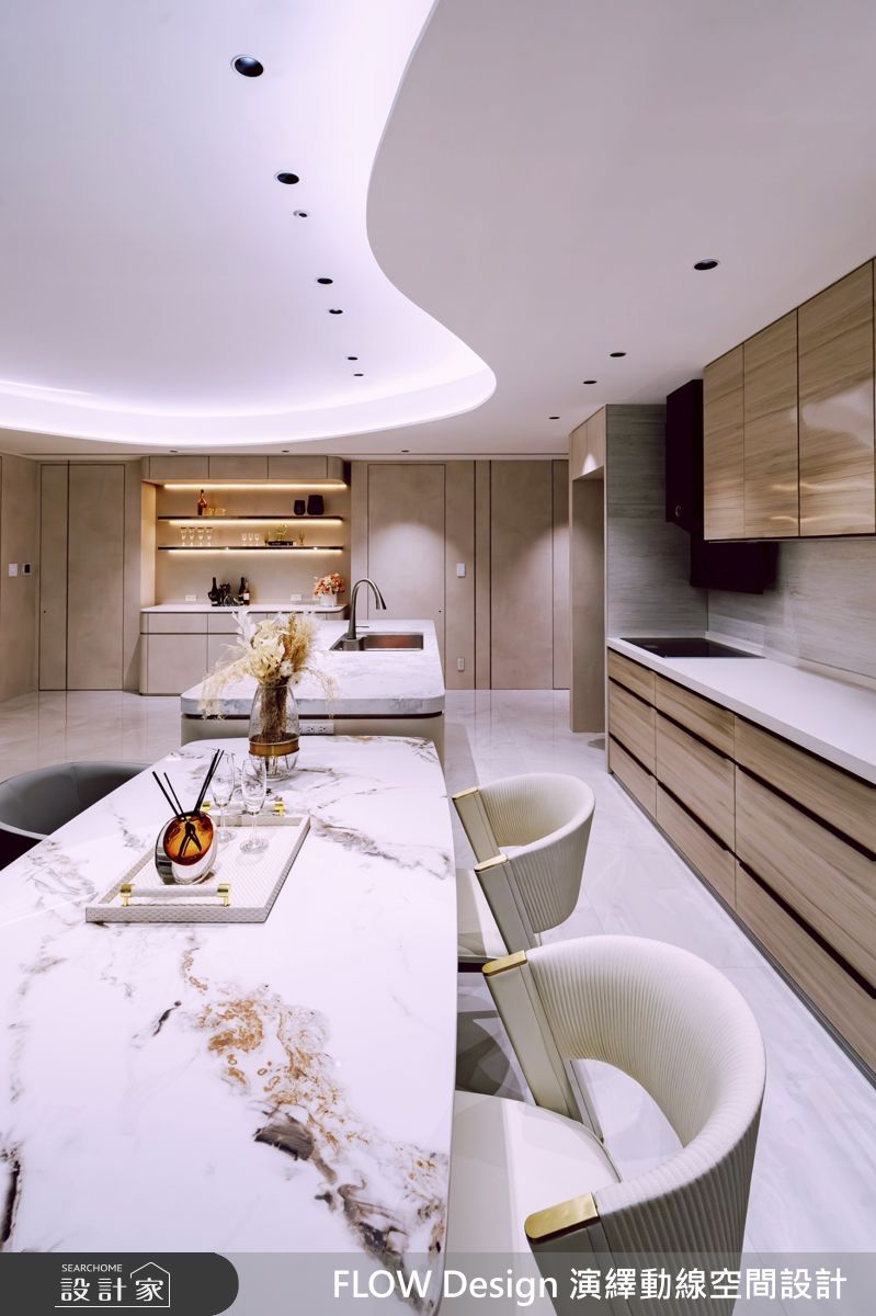 46坪新成屋(5年以下)＿現代風餐廳中島案例圖片＿演繹動線設計公司＿演繹動線_32之9