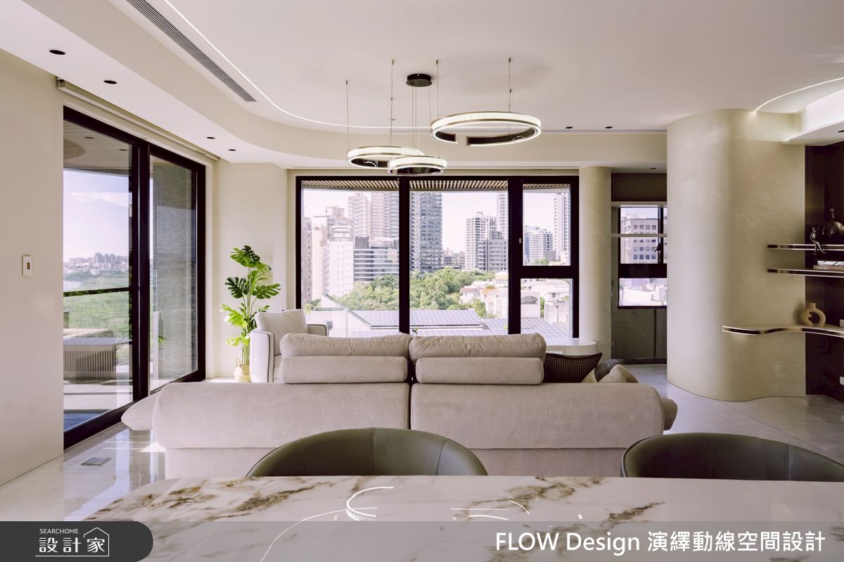 46坪新成屋(5年以下)＿現代風客廳餐廳案例圖片＿演繹動線設計公司＿演繹動線_32之2