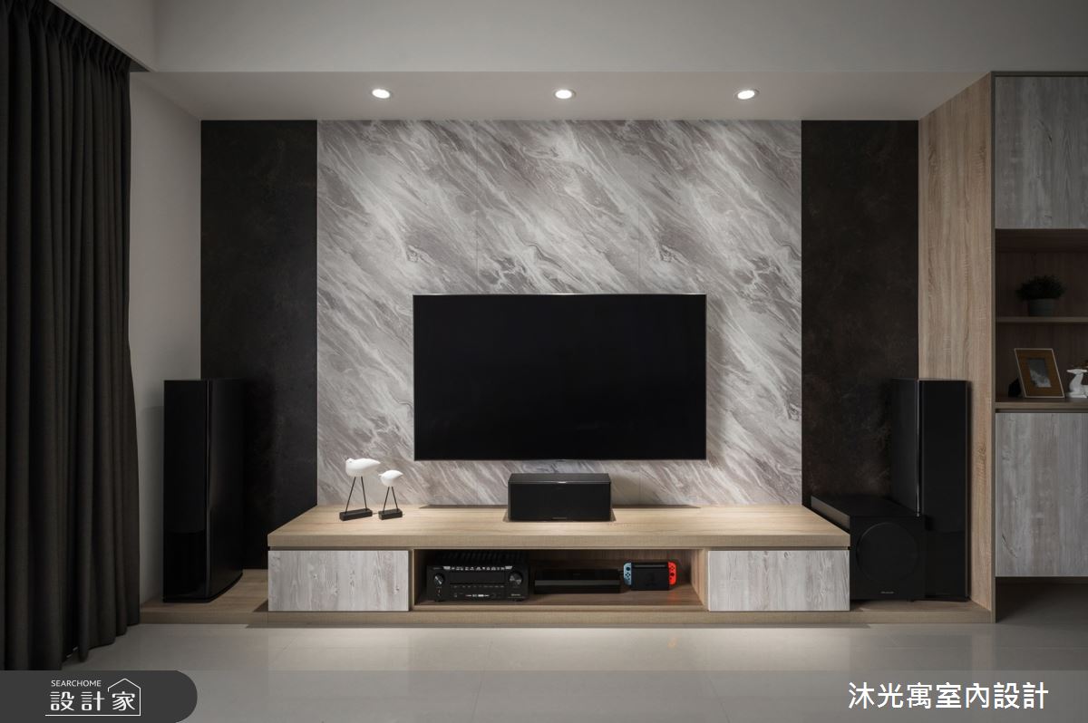 35坪新成屋(5年以下)＿現代風客廳案例圖片＿沐光寓室內設計＿沐光寓_01之9