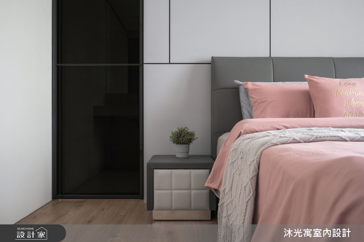 35坪新成屋(5年以下)＿現代風臥室案例圖片＿沐光寓室內設計＿沐光寓_01之19
