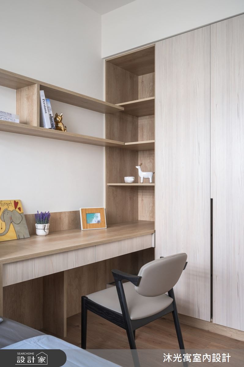 35坪新成屋(5年以下)＿現代風臥室案例圖片＿沐光寓室內設計＿沐光寓_01之26