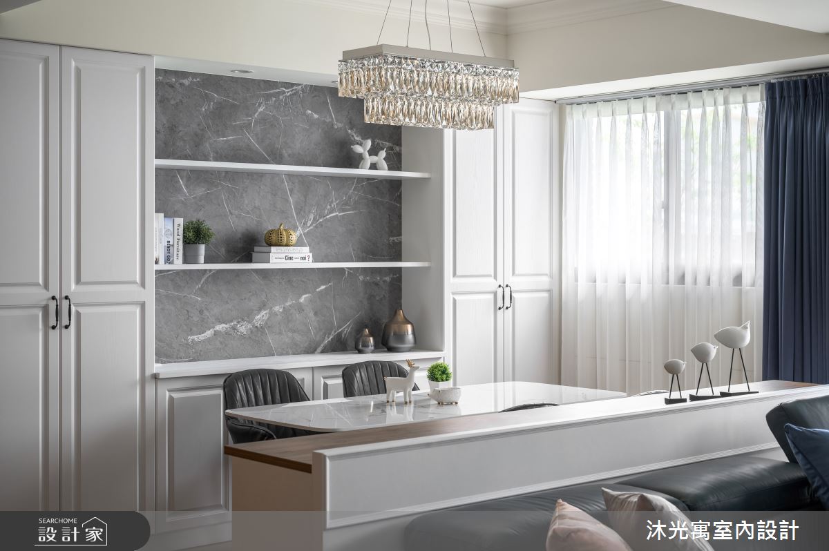 45坪新成屋(5年以下)＿新古典餐廳案例圖片＿沐光寓室內設計＿沐光寓_02之13