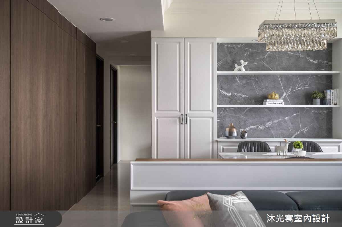 45坪新成屋(5年以下)＿新古典餐廳案例圖片＿沐光寓室內設計＿沐光寓_02之14