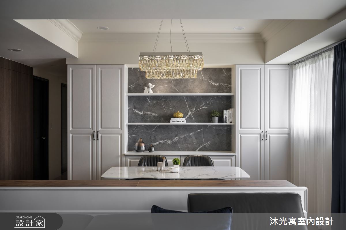 45坪新成屋(5年以下)＿新古典餐廳案例圖片＿沐光寓室內設計＿沐光寓_02之15