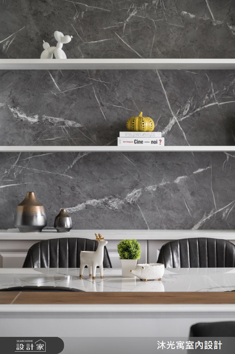 45坪新成屋(5年以下)＿新古典餐廳案例圖片＿沐光寓室內設計＿沐光寓_02之17
