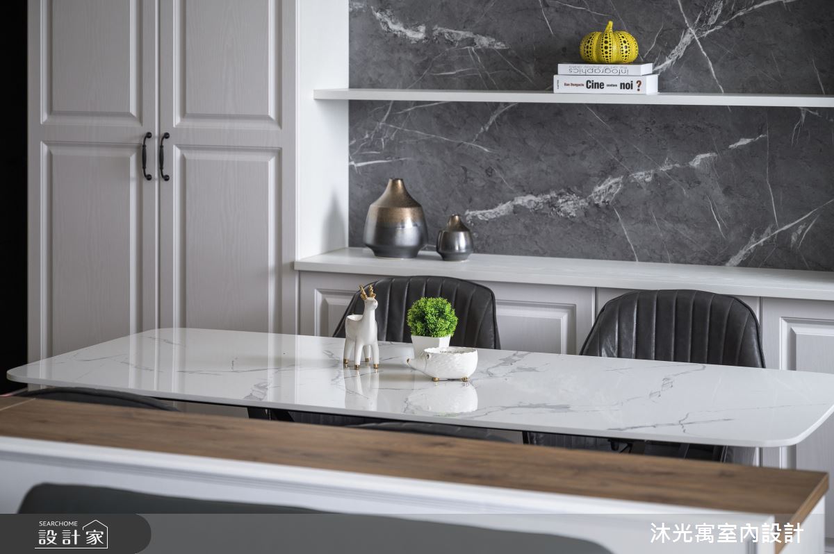 45坪新成屋(5年以下)＿新古典餐廳案例圖片＿沐光寓室內設計＿沐光寓_02之16