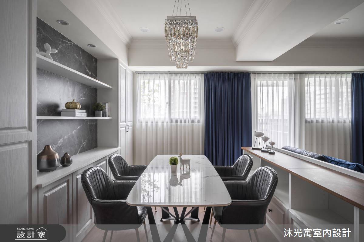 45坪新成屋(5年以下)＿新古典餐廳案例圖片＿沐光寓室內設計＿沐光寓_02之19