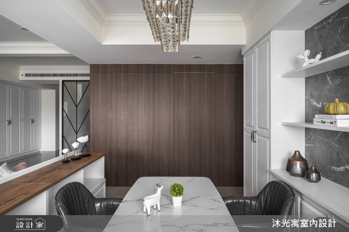45坪新成屋(5年以下)＿新古典餐廳案例圖片＿沐光寓室內設計＿沐光寓_02之22