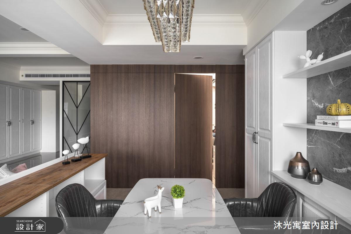 45坪新成屋(5年以下)＿新古典餐廳案例圖片＿沐光寓室內設計＿沐光寓_02之23