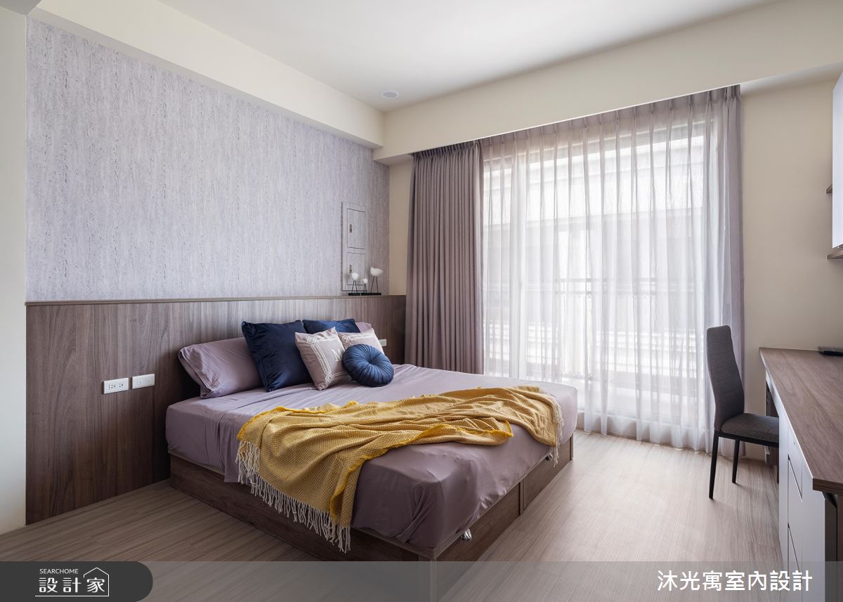 80坪中古屋(5~15年)＿現代風臥室案例圖片＿沐光寓室內設計＿沐光寓_03之10