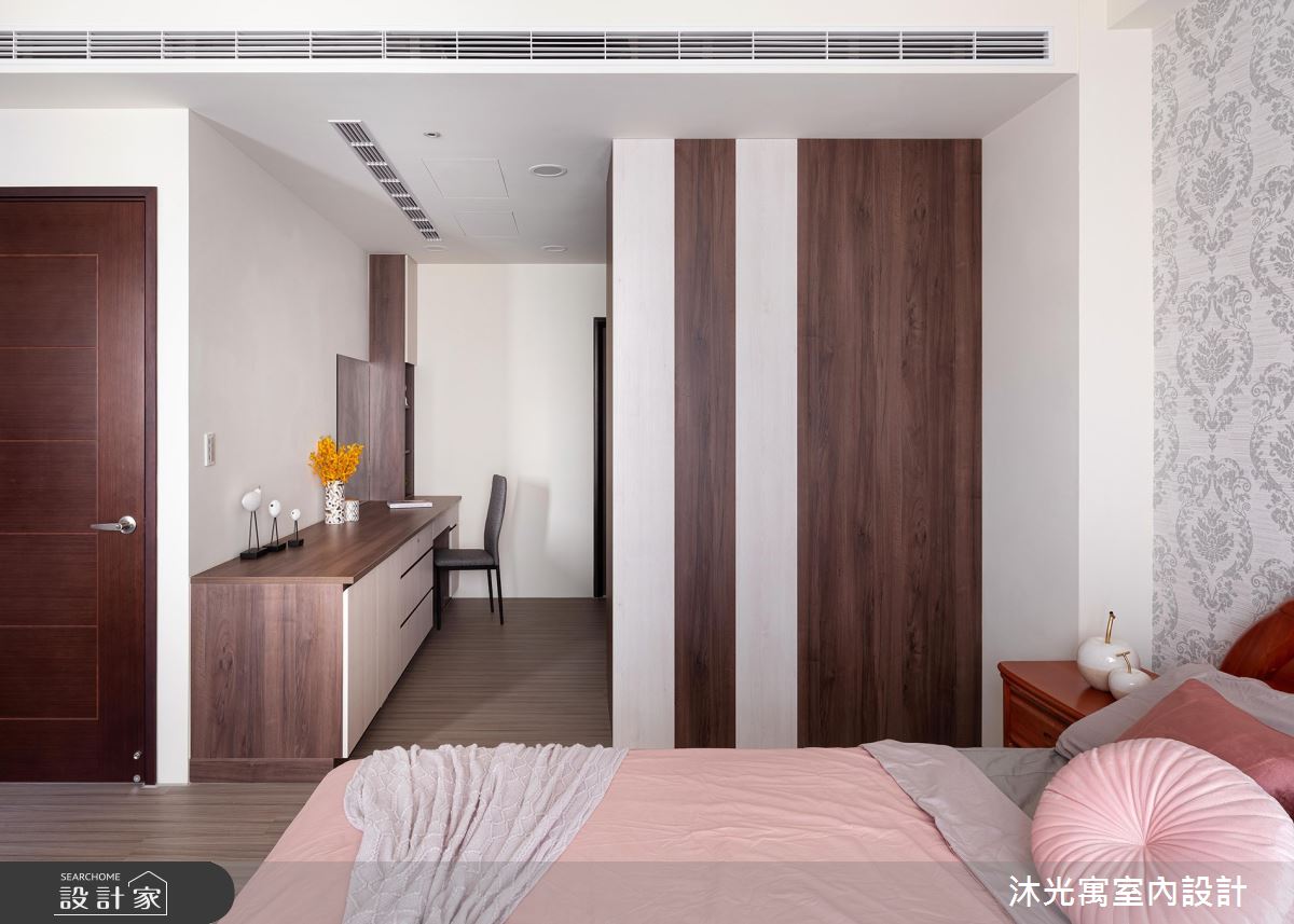 80坪中古屋(5~15年)＿現代風臥室案例圖片＿沐光寓室內設計＿沐光寓_03之16