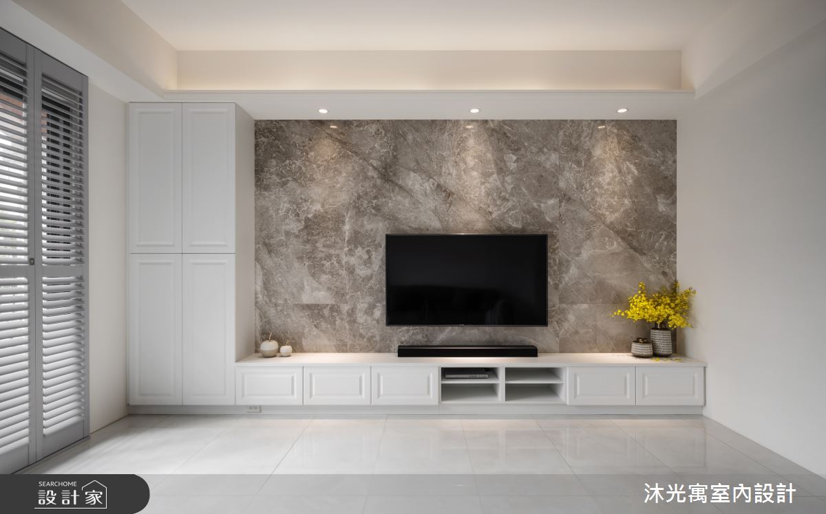 72坪新成屋(5年以下)＿美式風客廳案例圖片＿沐光寓室內設計＿沐光寓_04之5