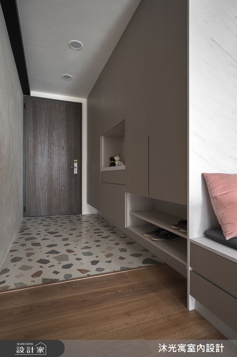 35坪新成屋(5年以下)＿混搭風玄關案例圖片＿沐光寓室內設計＿沐光寓_05之2