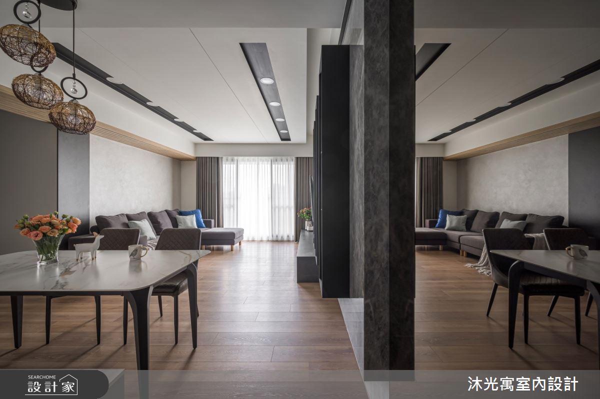 35坪新成屋(5年以下)＿混搭風餐廳案例圖片＿沐光寓室內設計＿沐光寓_05之5