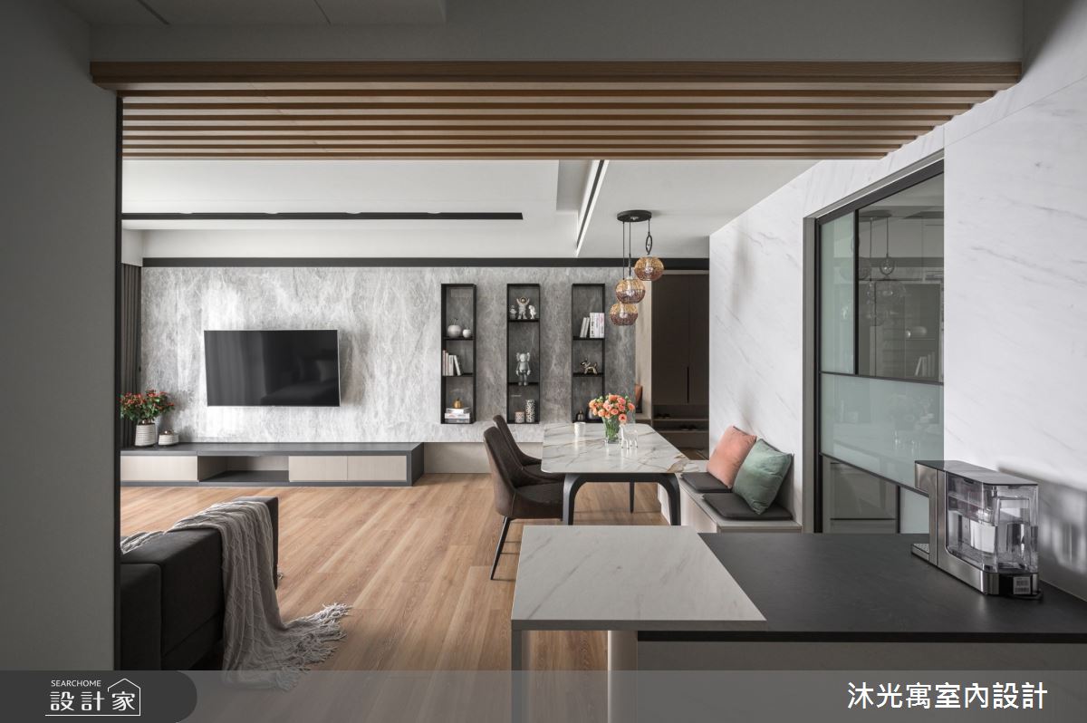 35坪新成屋(5年以下)＿混搭風餐廳案例圖片＿沐光寓室內設計＿沐光寓_05之12