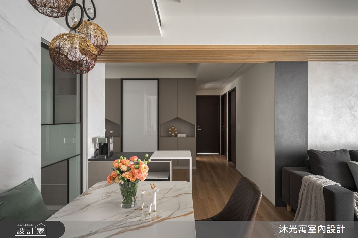 35坪新成屋(5年以下)＿混搭風餐廳案例圖片＿沐光寓室內設計＿沐光寓_05之19