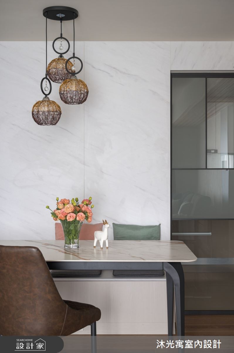 35坪新成屋(5年以下)＿混搭風餐廳案例圖片＿沐光寓室內設計＿沐光寓_05之20