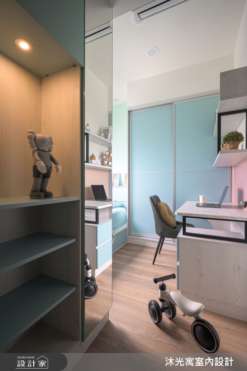 35坪新成屋(5年以下)＿混搭風臥室案例圖片＿沐光寓室內設計＿沐光寓_05之31