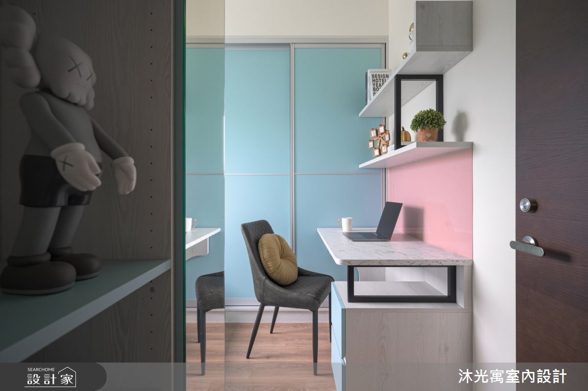 35坪新成屋(5年以下)＿混搭風臥室案例圖片＿沐光寓室內設計＿沐光寓_05之32
