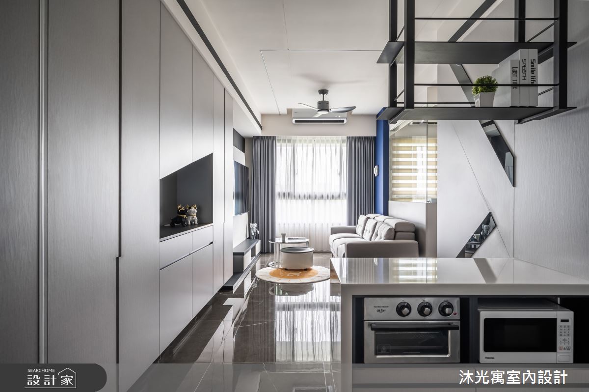 18坪新成屋(5年以下)＿現代風吧檯案例圖片＿沐光寓室內設計＿沐光寓_06之2