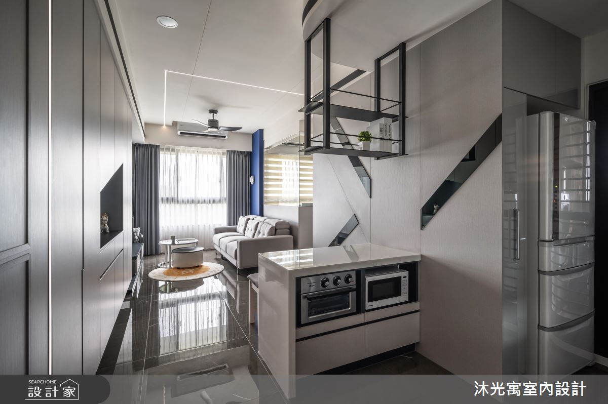 18坪新成屋(5年以下)＿現代風吧檯案例圖片＿沐光寓室內設計＿沐光寓_06之3