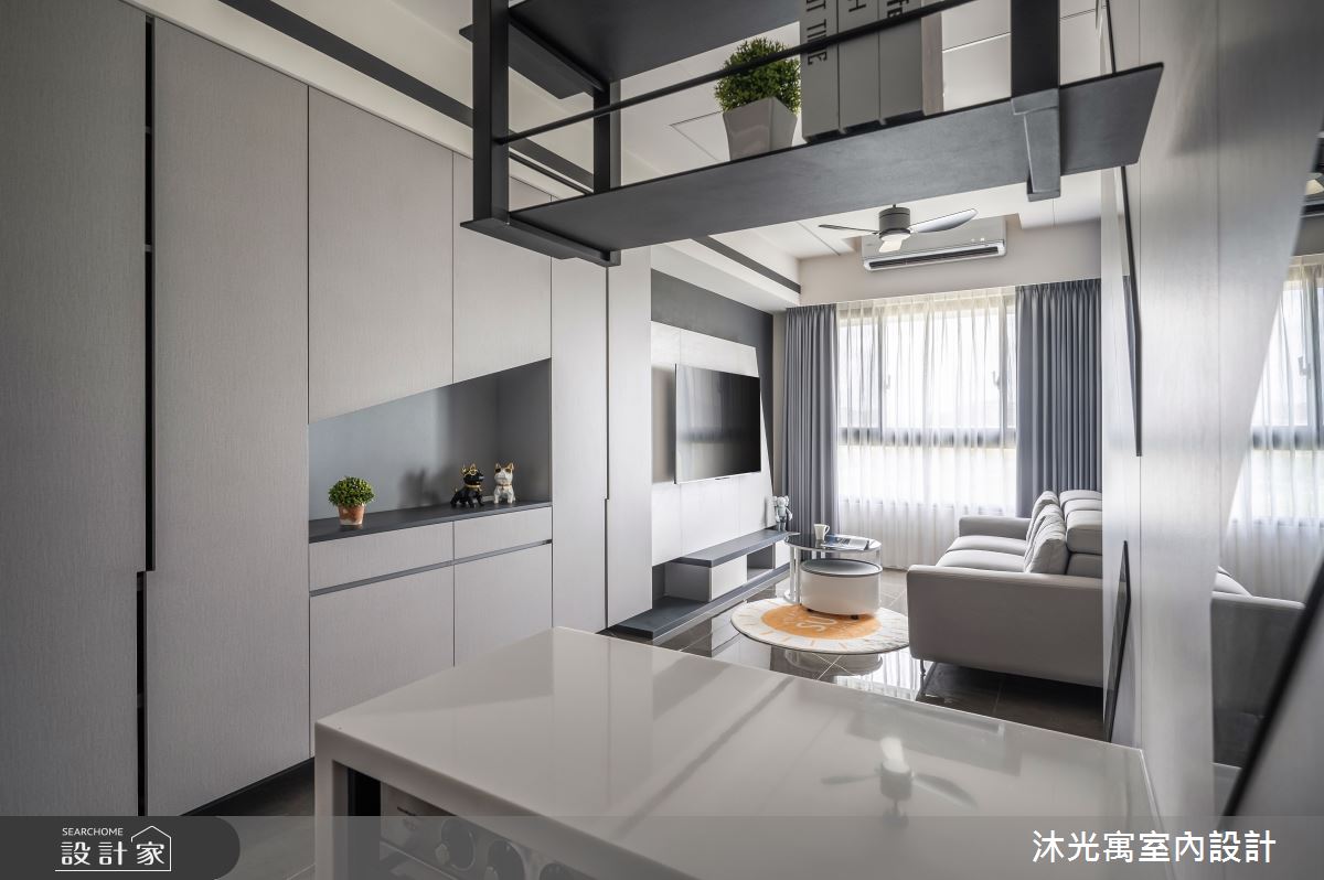18坪新成屋(5年以下)＿現代風吧檯案例圖片＿沐光寓室內設計＿沐光寓_06之4