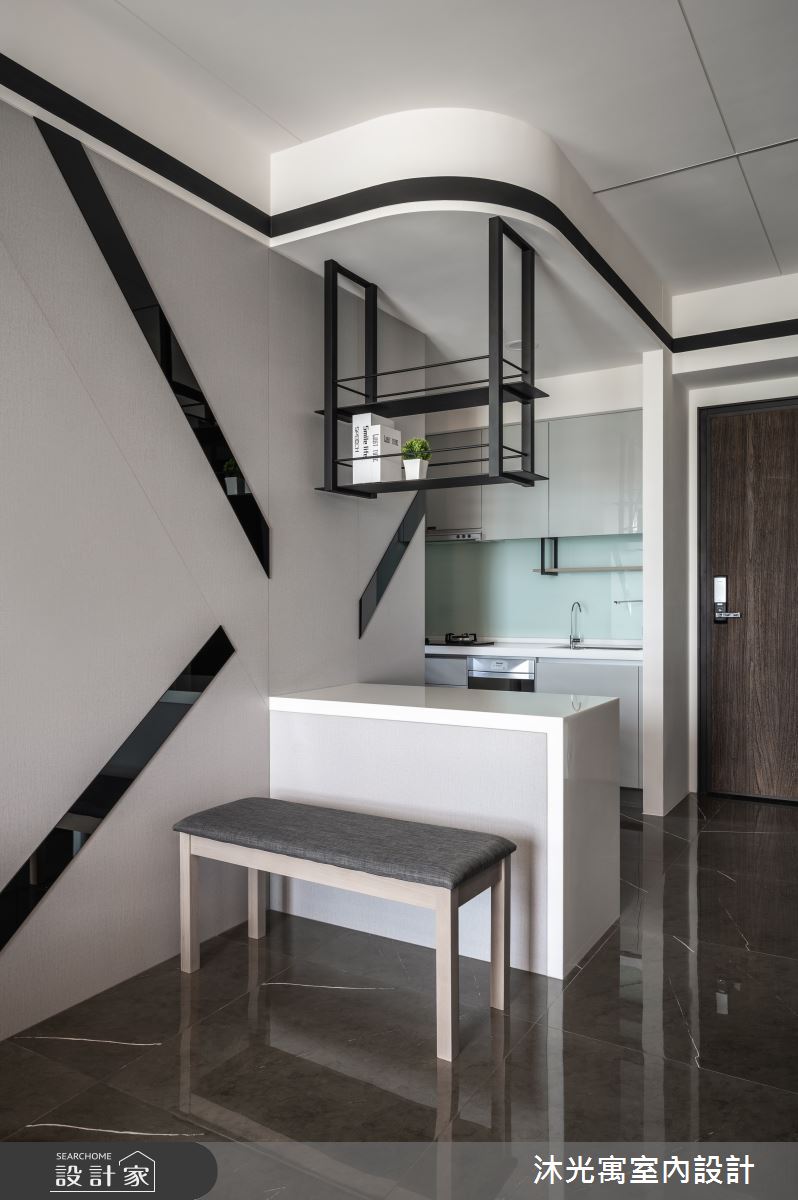 18坪新成屋(5年以下)＿現代風餐廳吧檯案例圖片＿沐光寓室內設計＿沐光寓_06之17