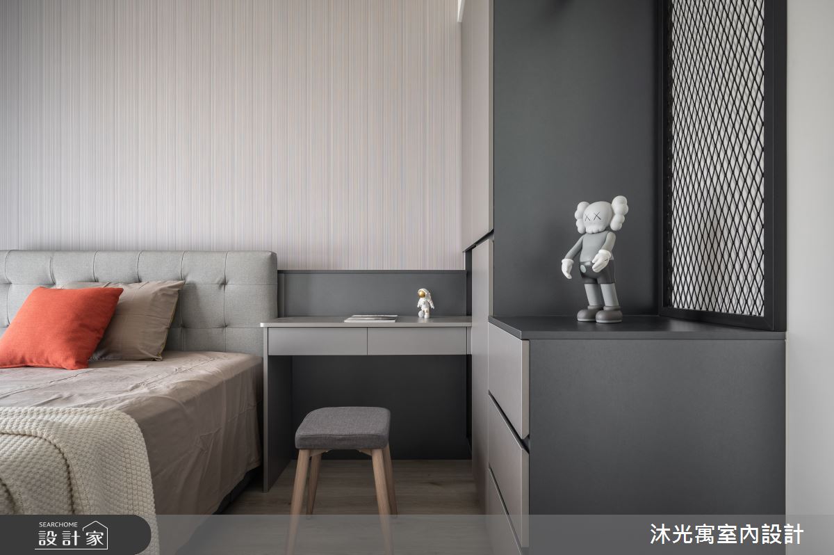18坪新成屋(5年以下)＿現代風臥室案例圖片＿沐光寓室內設計＿沐光寓_06之23