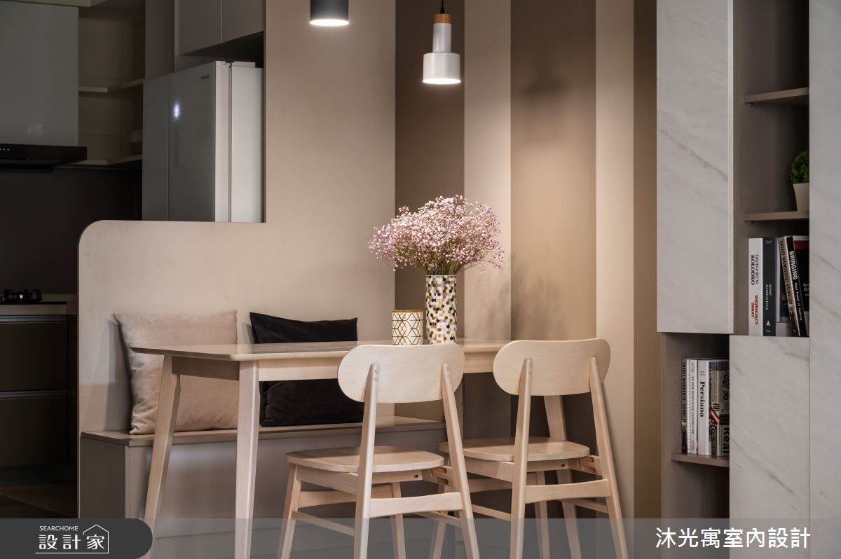 30坪新成屋(5年以下)＿現代風餐廳案例圖片＿沐光寓室內設計＿沐光寓_07之13