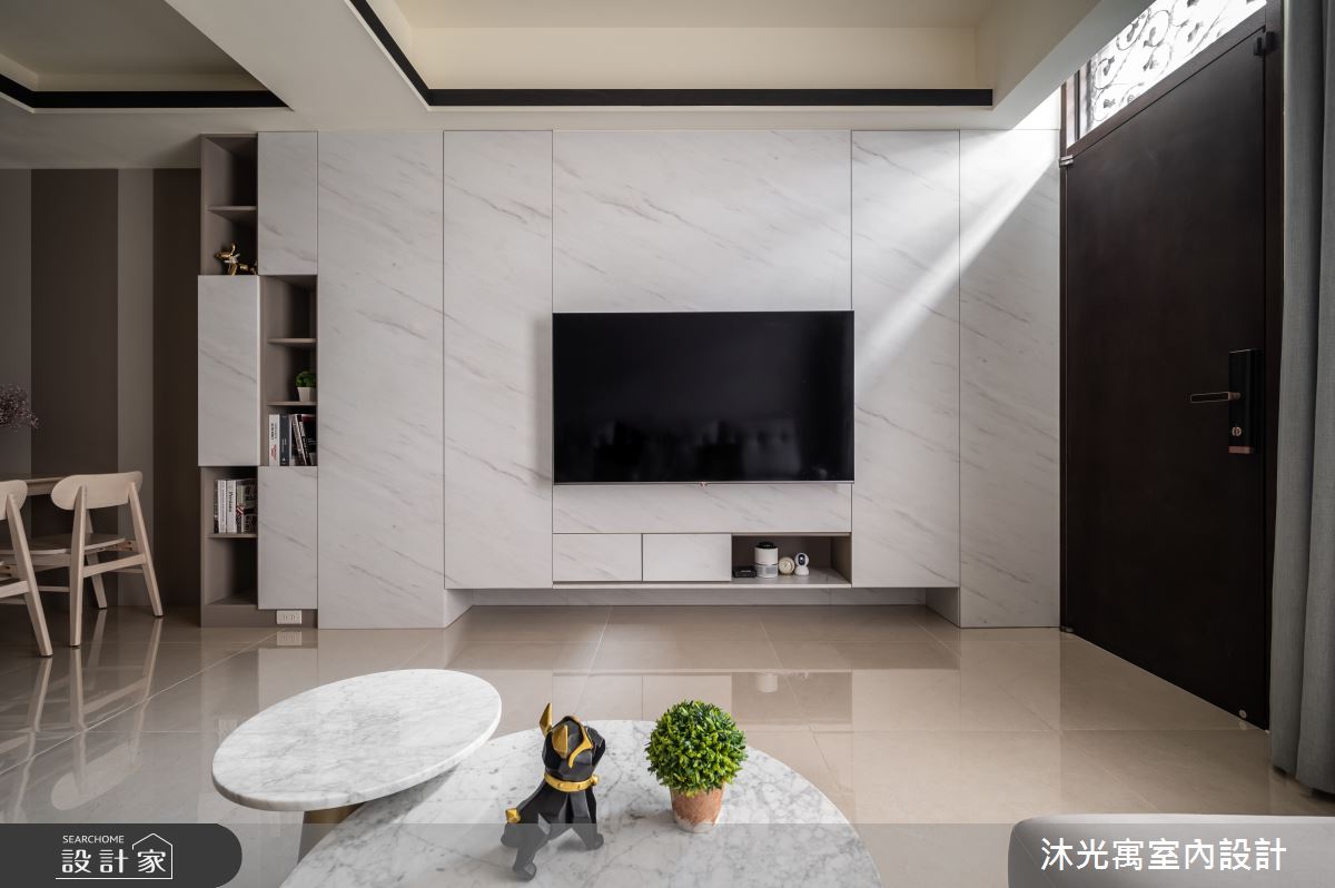30坪新成屋(5年以下)＿現代風客廳案例圖片＿沐光寓室內設計＿沐光寓_07之6